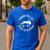 BBQ Dad Smoking Meat Smoker Barbecue Dad Apparel Men's Casual T-Shirt Royal Blue