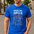 BBQ Dad Smoking Meat Smoker Barbecue Smoker Men's Casual T-Shirt Royal Blue