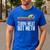 Smoke Meat Not Meth Grilled BBQ Dad Brisket Grilling Men's Casual T-Shirt Royal Blue