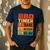 BBQ Dad Griller Weekend Barbecue Men's Casual T-Shirt Navy BBQ Dad Griller Weekend Barbecue Men's Casual T-Shirt Navy