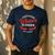 Certified Wiener Slinger BBQ Dad 4th Of July Men's Casual T-Shirt Navy