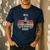 Grill Daddy BBQ Dad Retro Vintage Grilling Graphic Men's Casual T-Shirt Navy