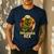 Grilling Dinosaur Grillasaurus T-Rex BBQ Dad Joke Men's Casual T-Shirt Navy