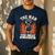 Man Myth Meat Smoker Legend BBQ Dad Men's Casual T-Shirt Navy