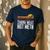 Smoke Meat Not Meth Grilled BBQ Dad Brisket Grilling Men's Casual T-Shirt Navy