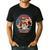Backyard BBQ Dad Grill Boss Patriotic Fourth Of July Barbecu Men's Casual T-Shirt Black