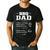BBQ Dad Grilling Father Day Family Food Love Novelty Graphic Men's Casual T-Shirt Black