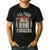 BBQ Dad Joke Retro Vintage I'Ll Feed All You Fuckers Men's Casual T-Shirt Black