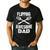 Flipping Awesome BBQ Dad Shirt Grilling Father's Day Men's Casual T-Shirt Black