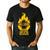 Grill Legend King Of The Backyard BBQ Dad Humor Chef Men's Casual T-Shirt Black