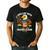 Grillin’ Eagle BBQ Dad 4th Of July Father’s Day Men's Casual T-Shirt Black