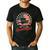 Smokeologist Grilling BBQ Dad Men's Casual T-Shirt Black