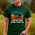 BBQ Dad I Rub My Meat Before I Stick It In Offset Smoker Pit Men's Casual T-Shirt Forest