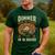 BBQ Dad Smoking Meat Smoker Barbecue Men's Casual T-Shirt Forest