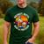 Brisket Butts Ribs And Freedom BBQ Dad Men's Casual T-Shirt Forest