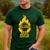 Grill Legend King Of The Backyard BBQ Dad Humor Chef Men's Casual T-Shirt Forest