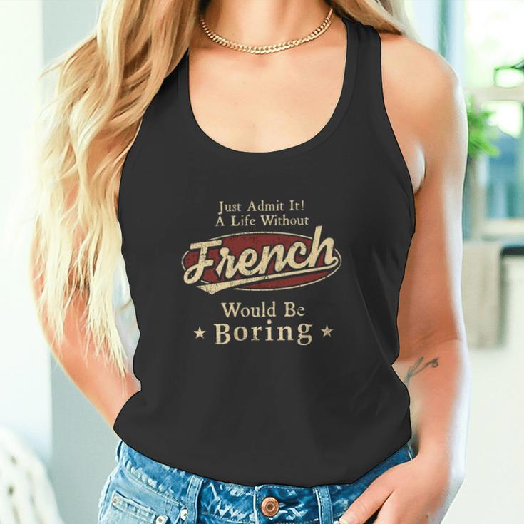 French Shirt The Perfect Name Tank Top