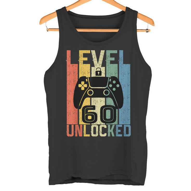 60 Ans Anniversaire Jeuidéo Level 60 Unlocked Débardeur e
