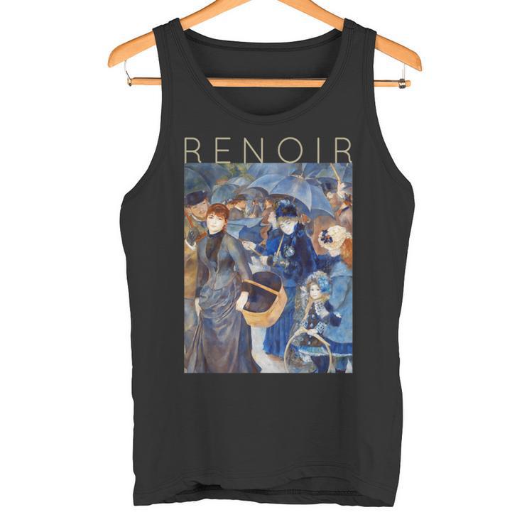 Auguste Renoir Los Paraguas Otoño Camiseta sin mangas
