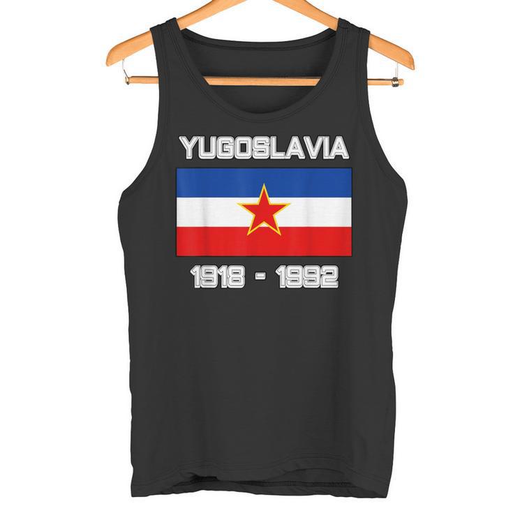 Bandera Jugoslavija República Federativaocialista De Yugoslavia Camiseta sin mangas