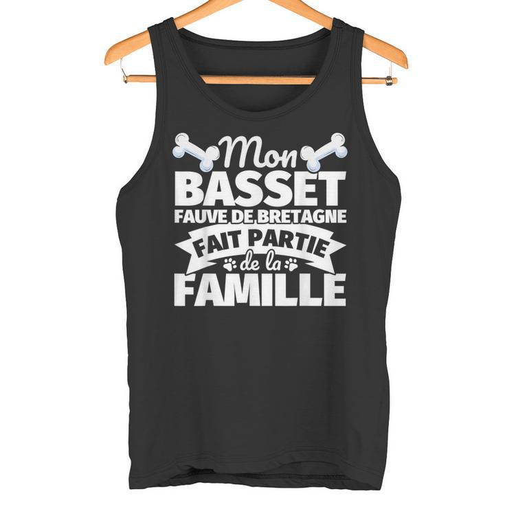 Basset Fauve De Bretagne Drôle Partie De La Famille Débardeur e