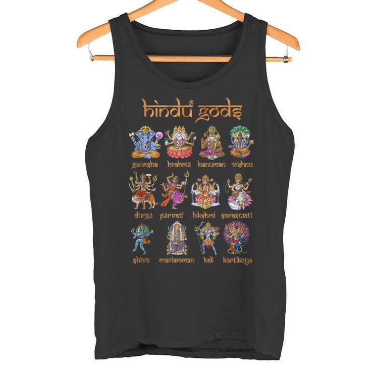 Dios Hindúhiva Ganesha Hanuman Hinduismo Diosa Kali Yoga In Mangas Camiseta sin mangas