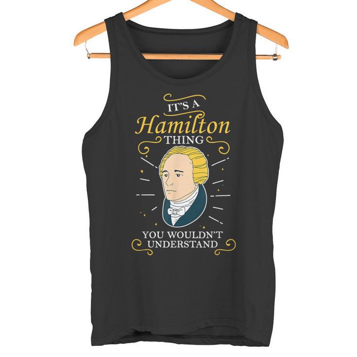 Es Una Cosa De Hamilton Alexander Hamilton Camiseta sin mangas