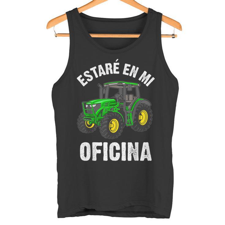 Estaré En Mi Oficina Tractor Agricultor Granjero Tractores Camiseta sin mangas