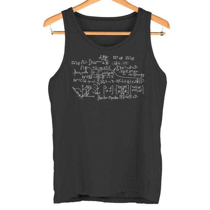 Fórmula Matemática Compensación De Matemáticas Geek Camiseta sin mangas