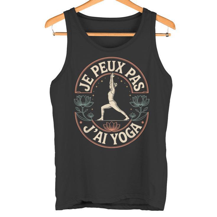 Je Peux Pas J'ai Yoga Lotus Fleur Débardeur e