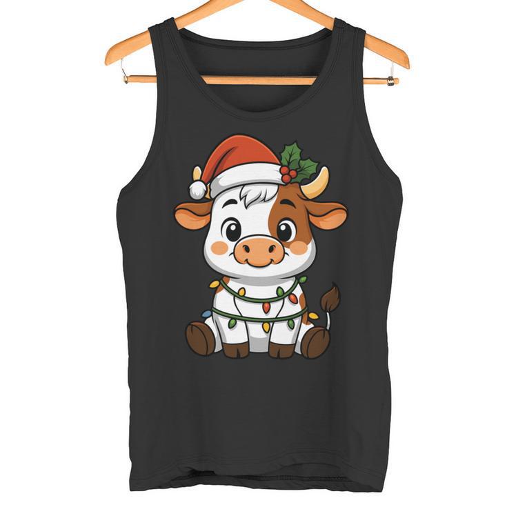 Pijama Deaca Con Luces De Árbol De Navidad Para Niñas Y Niños Manga Larga Camiseta sin mangas