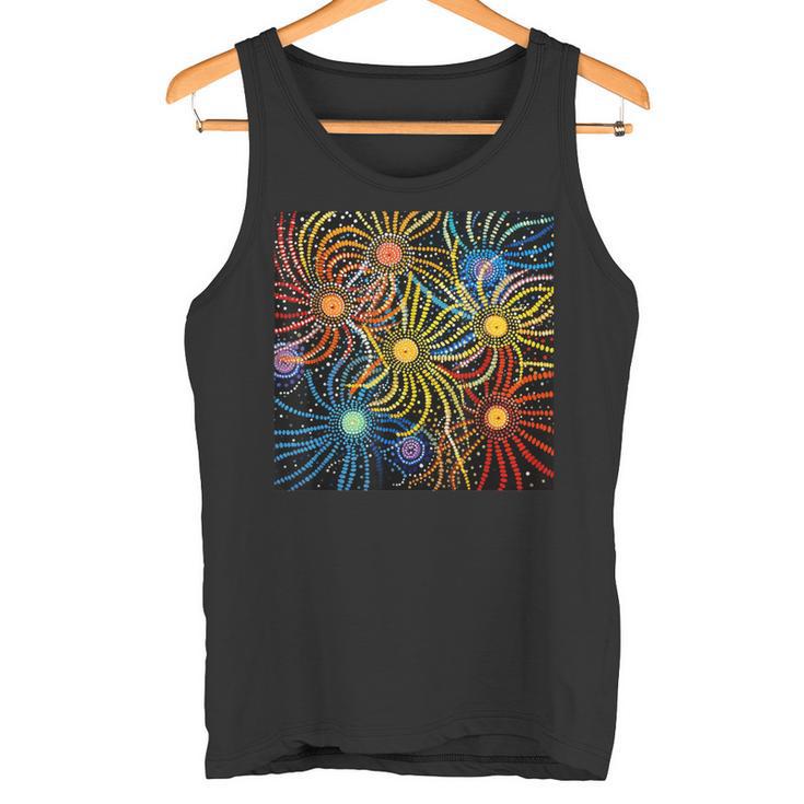 Pintura De Puntos Aborígenes Australianos Camiseta sin mangas