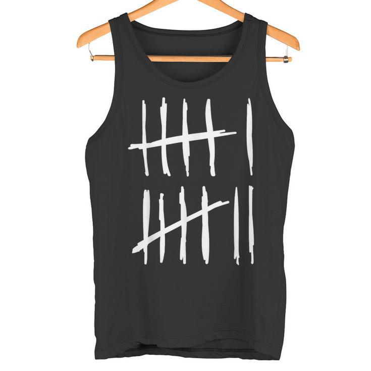 Seisiete 6 7 Marcas De Conteo 67 Meme 6-7 Números Escuela Divertida Camiseta sin mangas