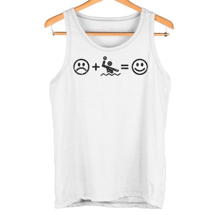 El Waterpolo Hace Divertido Al Entrenador De Jugador De Waterpolo Feliz Camiseta sin mangas