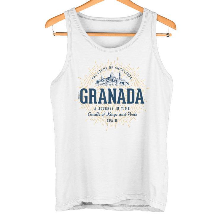 España Estilo Retro Granadaintage Camiseta sin mangas