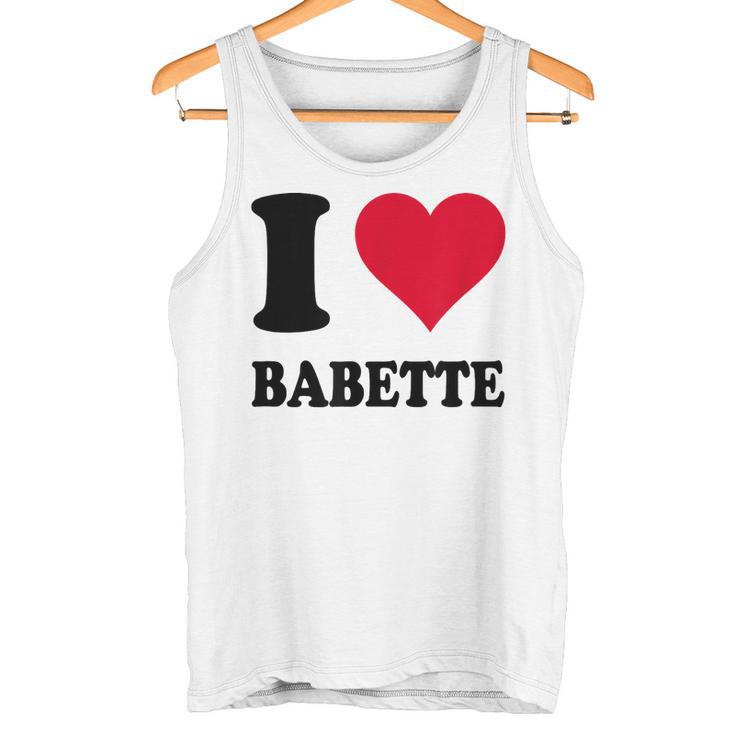 J'aime Babette Débardeur e