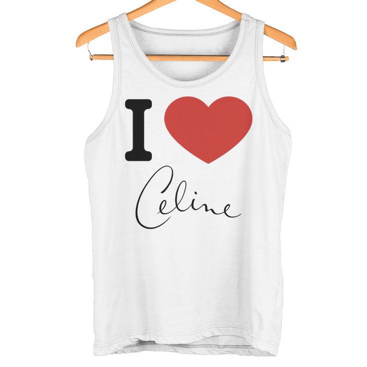 I Love Céline Haut De Gamme Débardeur e
