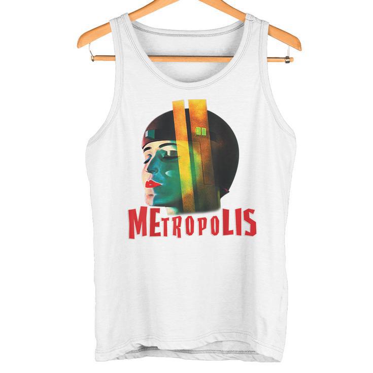 Metropolis Póster De Película Retro De Ciencia Ficción Camiseta sin mangas