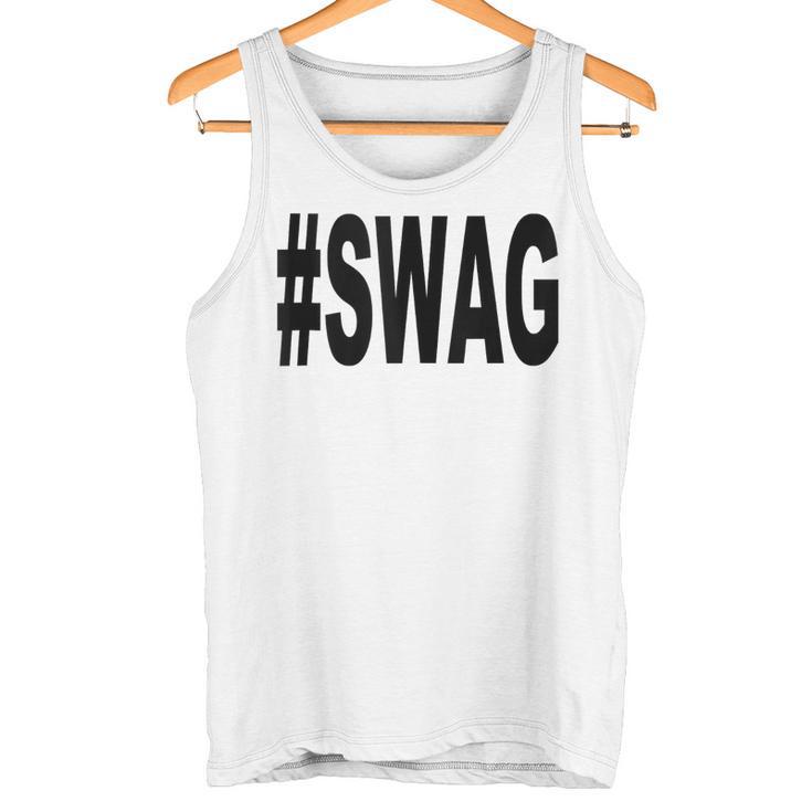 Swag Con Hashtag In Mangas Camiseta sin mangas