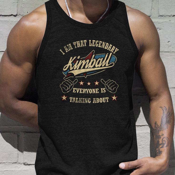 Kimball Shirt The Perfect Name Tank Top Gifts for Him