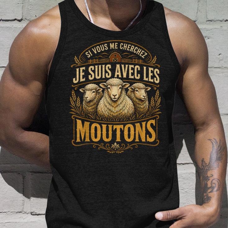 Sious Me Cherchez Jeuis Avec Les Moutons Ferme Débardeur e Cadeaux pour lui