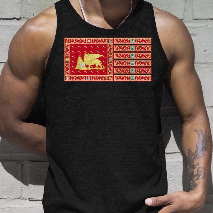 Venecia Italia Banderaenezia Italia Banner Camiseta sin mangas Regalos para él