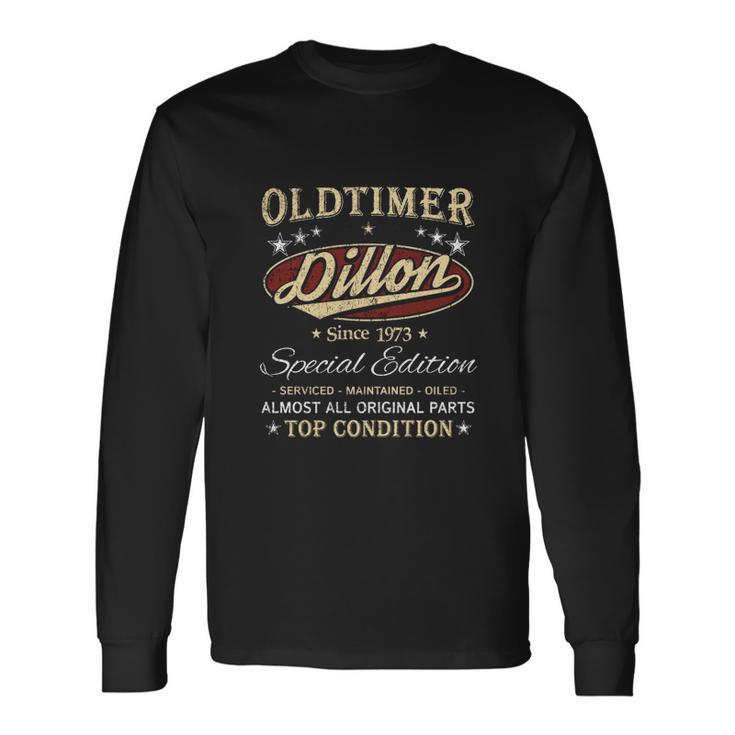 1973 DILLON Name Long Sleeve T-Shirt