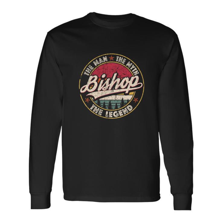 Bishop Shirt The Perfect Name Long Sleeve T-Shirt
