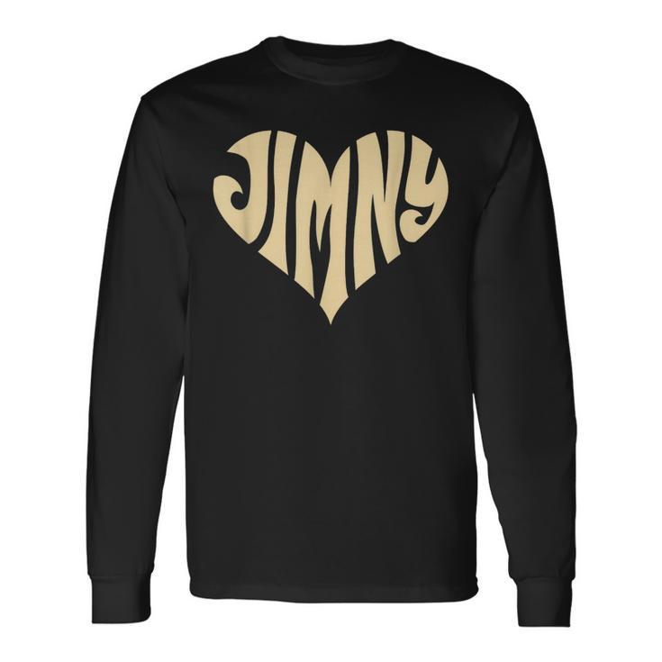 Cœur D'amour Rétrointage Pour Jimny Ivoire T-shirt à manches longues