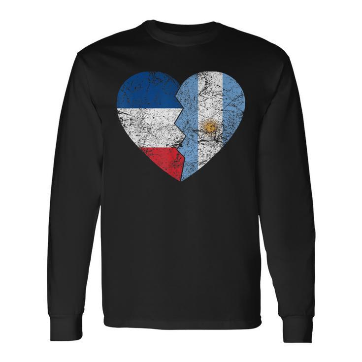 France Argentina Roots T-shirt à manches longues