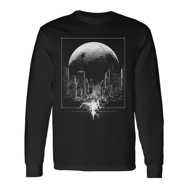 Géonétrique Lunaire T-shirt à manches longues
