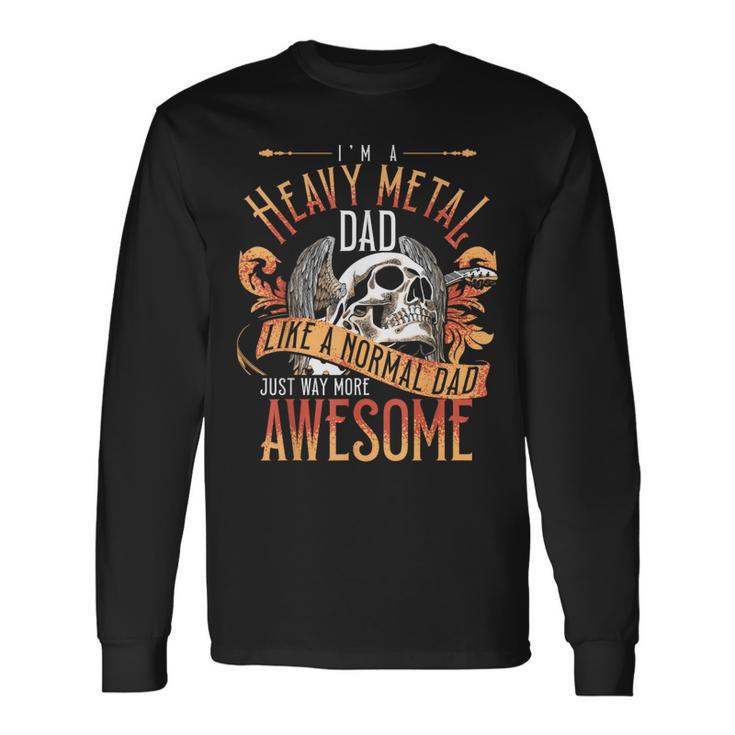 Glacière En Métal Lourd Dad Punk Rock Amoureux De Musique T-shirt à manches longues