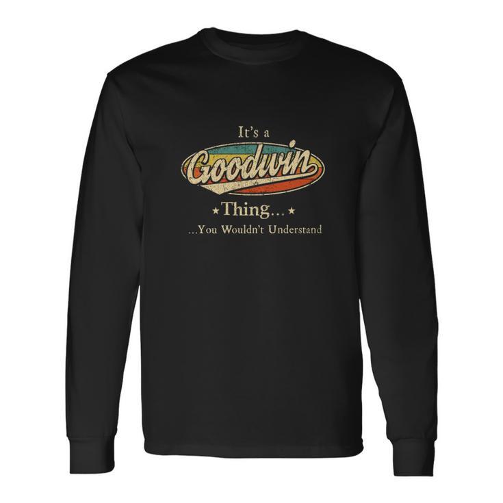 Goodwin Shirt The Perfect Name Long Sleeve T-Shirt