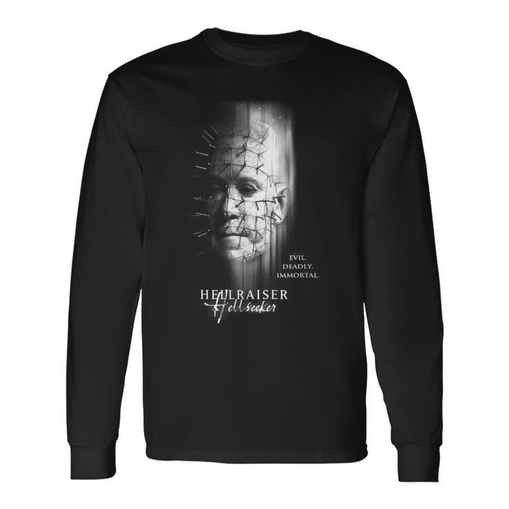 Hellseekeri Puzzle Película De Terror Papl14584 Camiseta de manga larga
